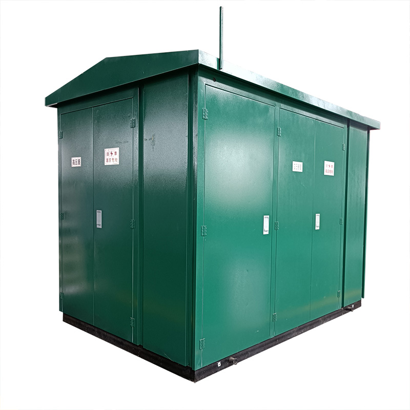 歐式箱變（鋼板噴塑殼體）/European type box transformer (steel plate spray plastic shell)
