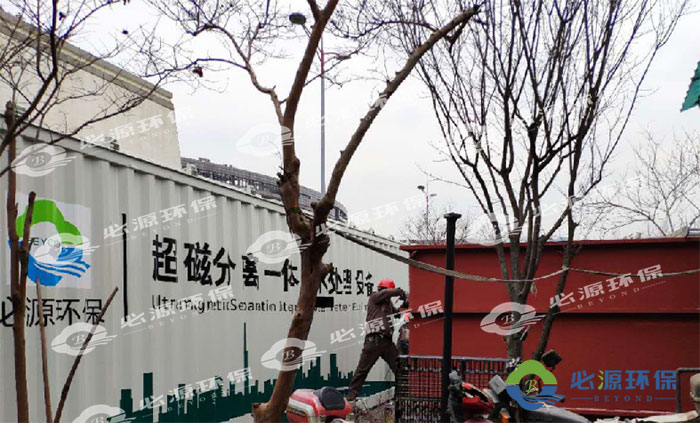 污水處理設備現場(chǎng)安裝場(chǎng)景